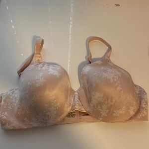 Underwire Bra Sandshell White (blush) Leaf One Smooth U Smoothing & Conc…